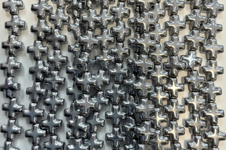 Hematite Shapes Silver
