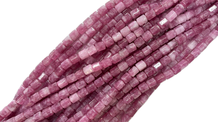 Faceted Quartz Barrel