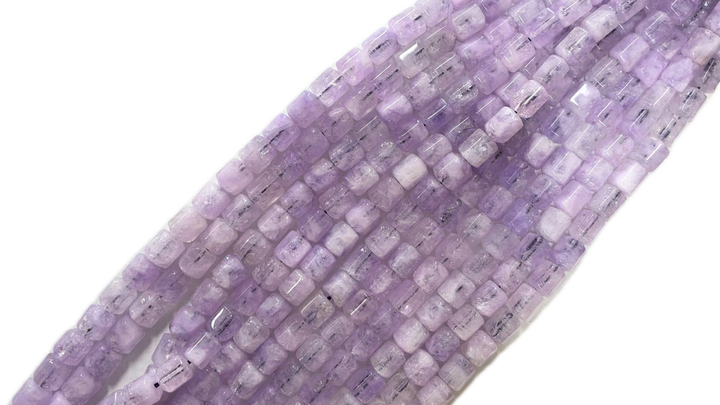 Faceted Quartz Barrel
