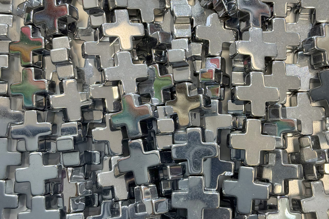 Hematite Shapes Silver