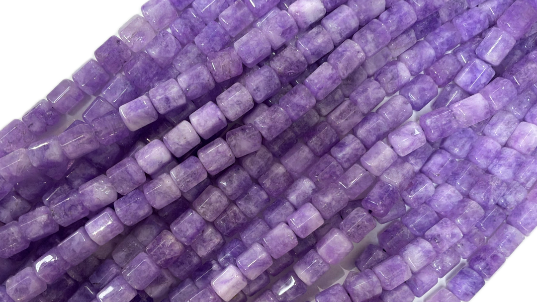 Faceted Quartz Barrel