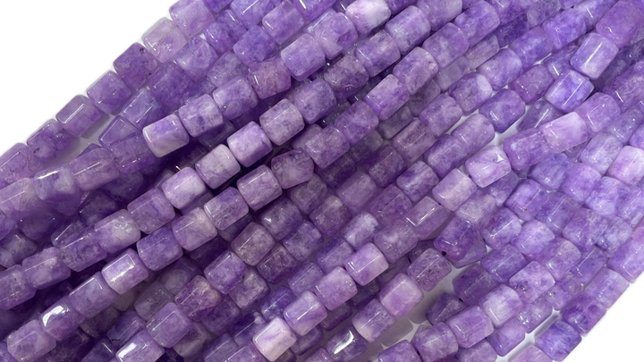 Faceted Quartz Barrel