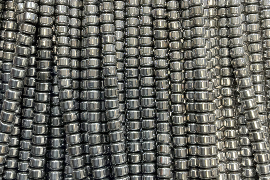 Hematite Shapes Silver