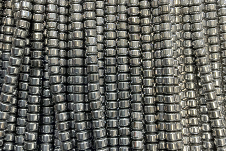 Hematite Shapes Silver
