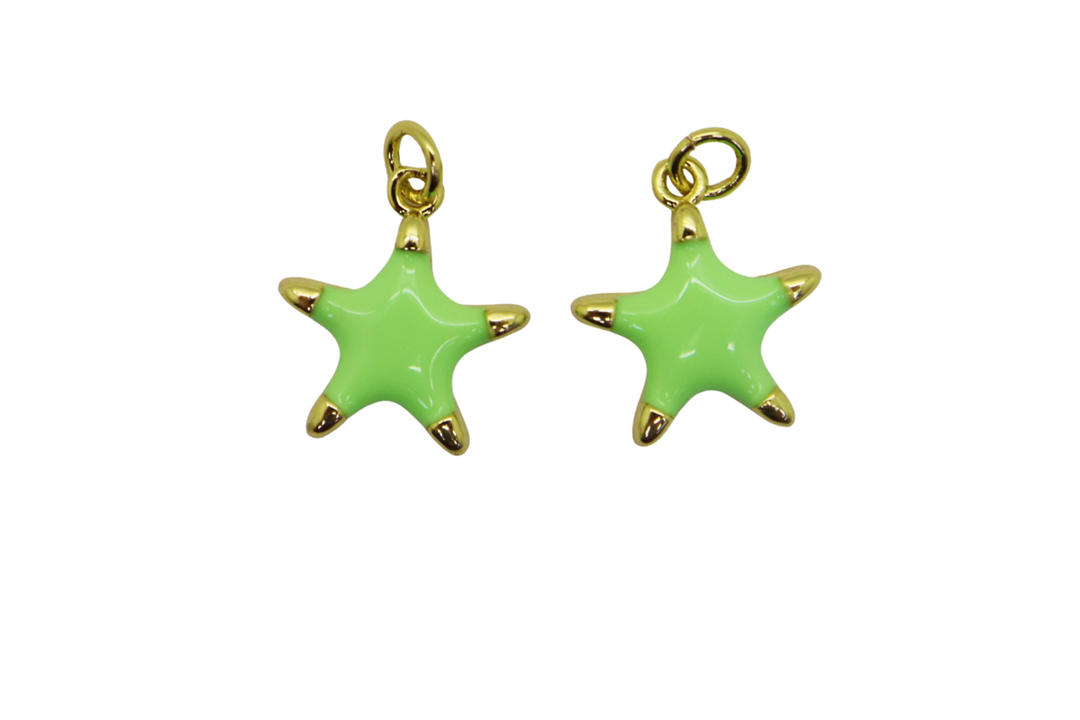 Enamel Neon Starfish