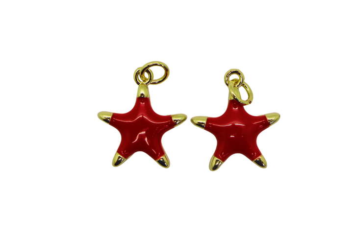 Enamel Neon Starfish