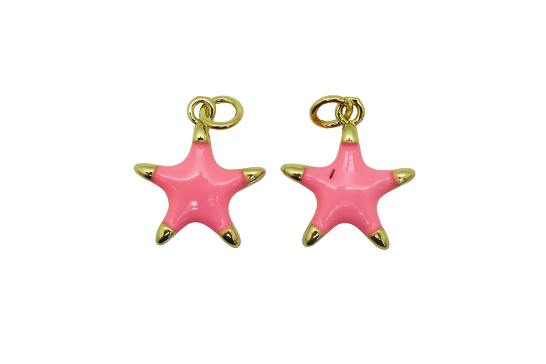 Enamel Neon Starfish
