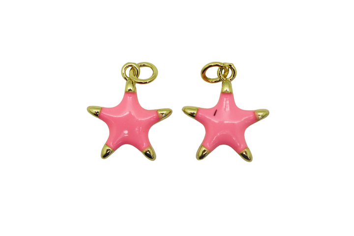 Enamel Neon Starfish