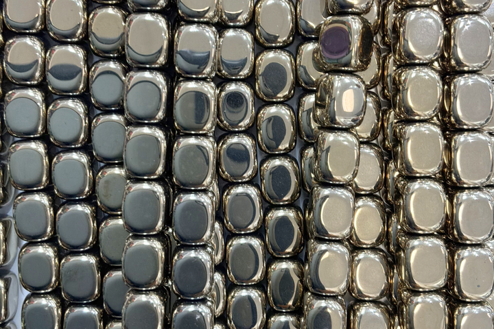 Hematite Shapes Silver