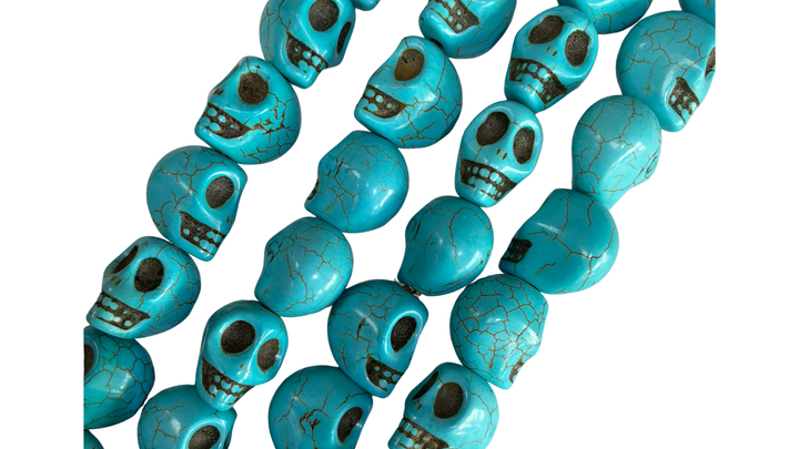 Magnesite Turquoise Skulls