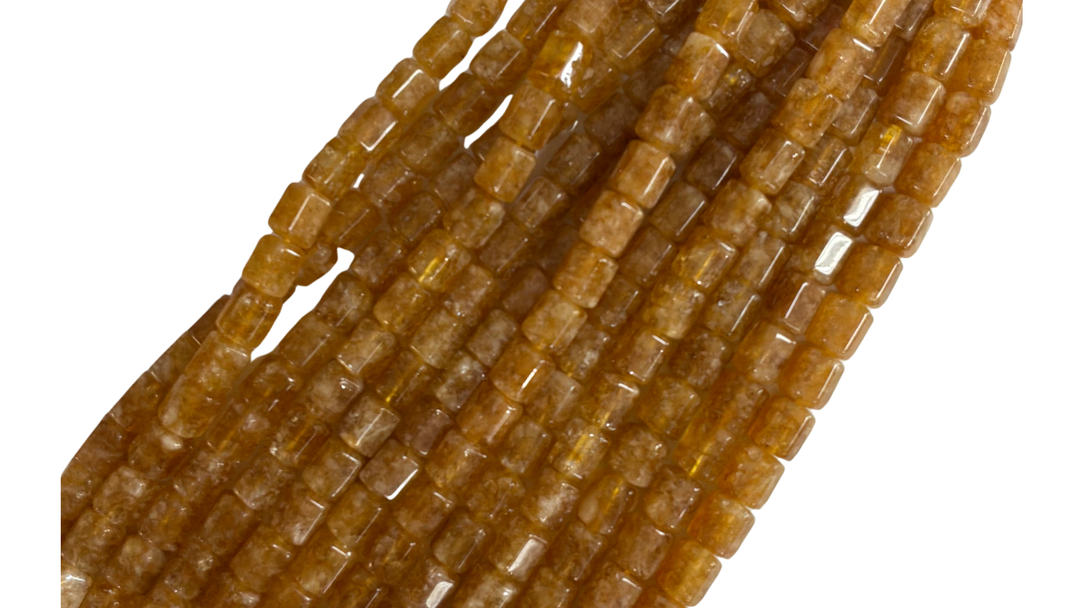 Faceted Quartz Barrel