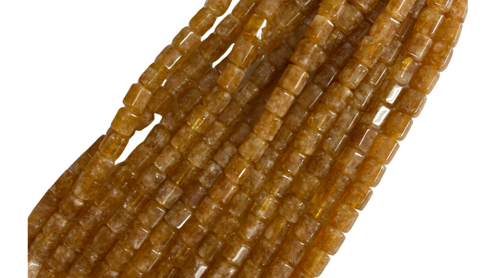 Faceted Quartz Barrel