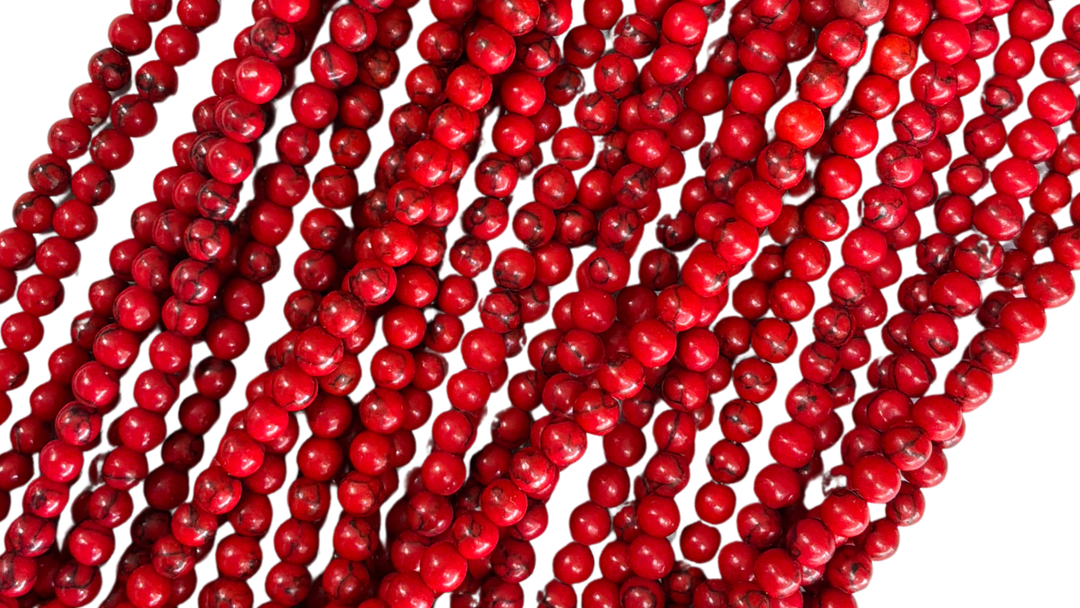 Magnesite Red Turquoise