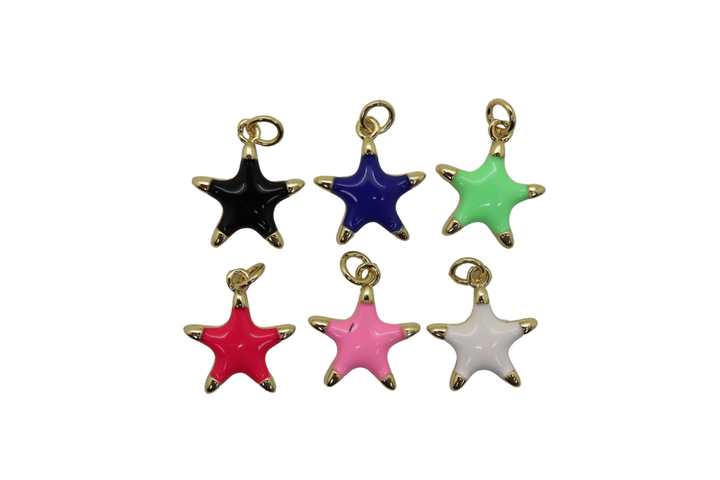 Enamel Neon Starfish