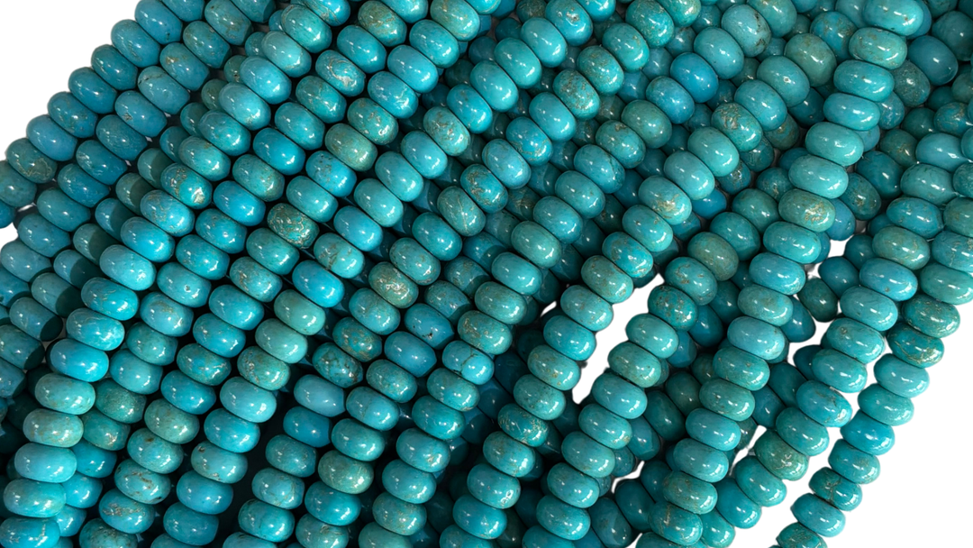 Magnesite Turquoise Rondelle