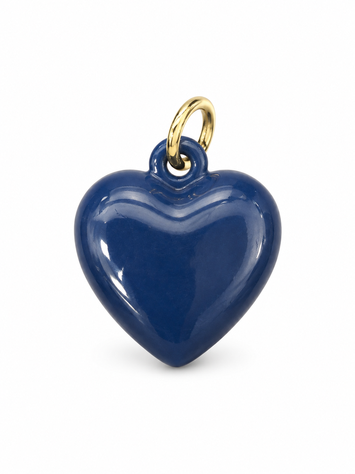 Enamel Heart Charm