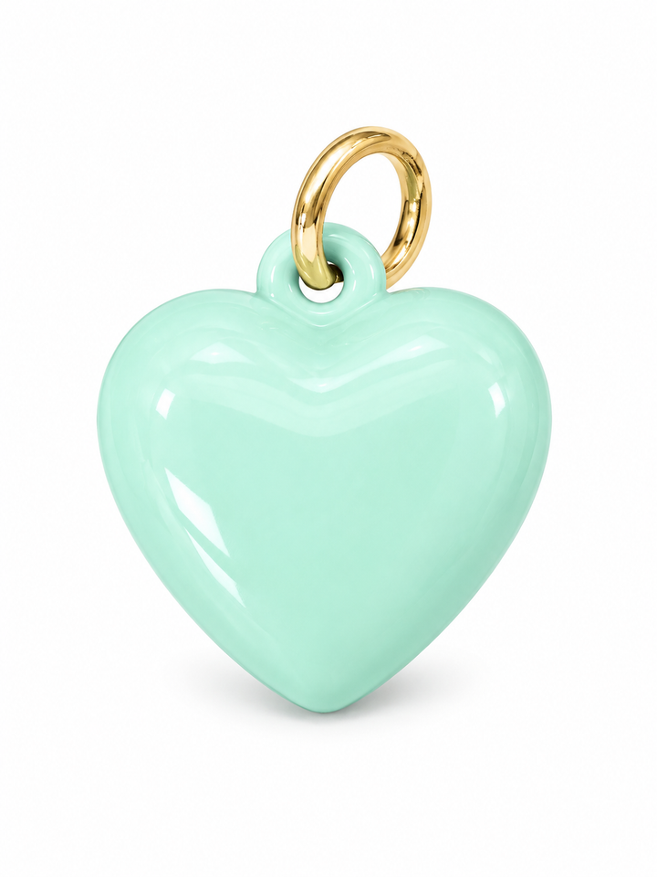 Enamel Heart Charm