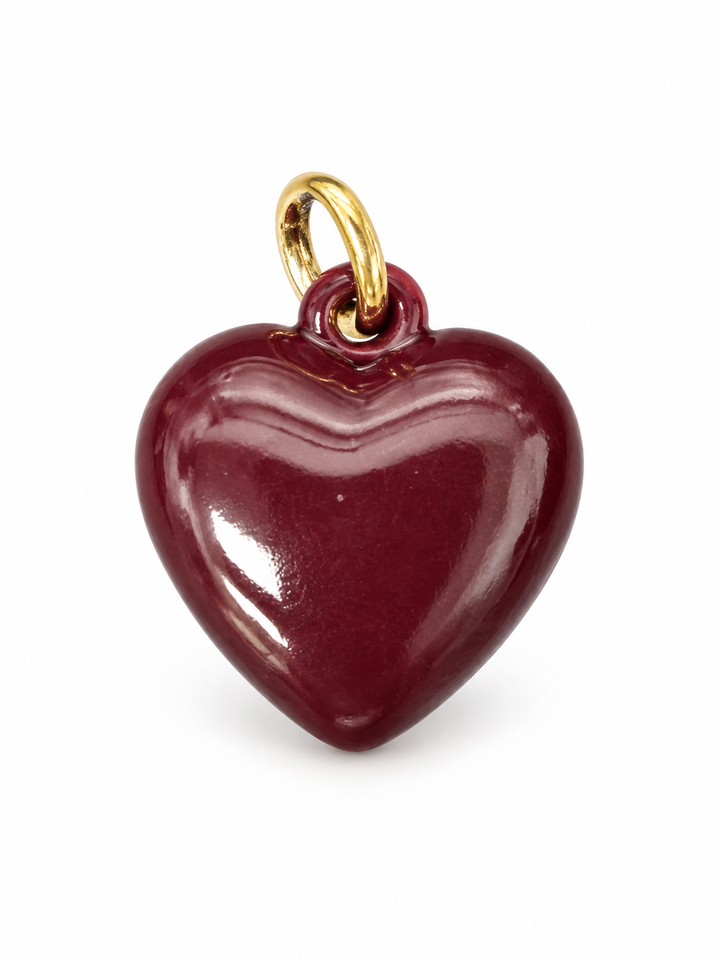 Enamel Heart Charm
