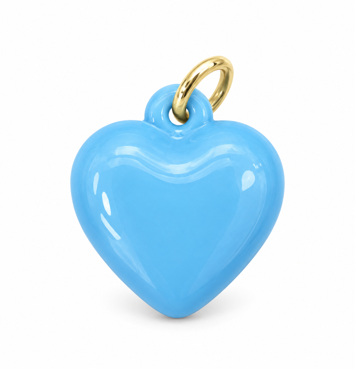 Enamel Heart Charm