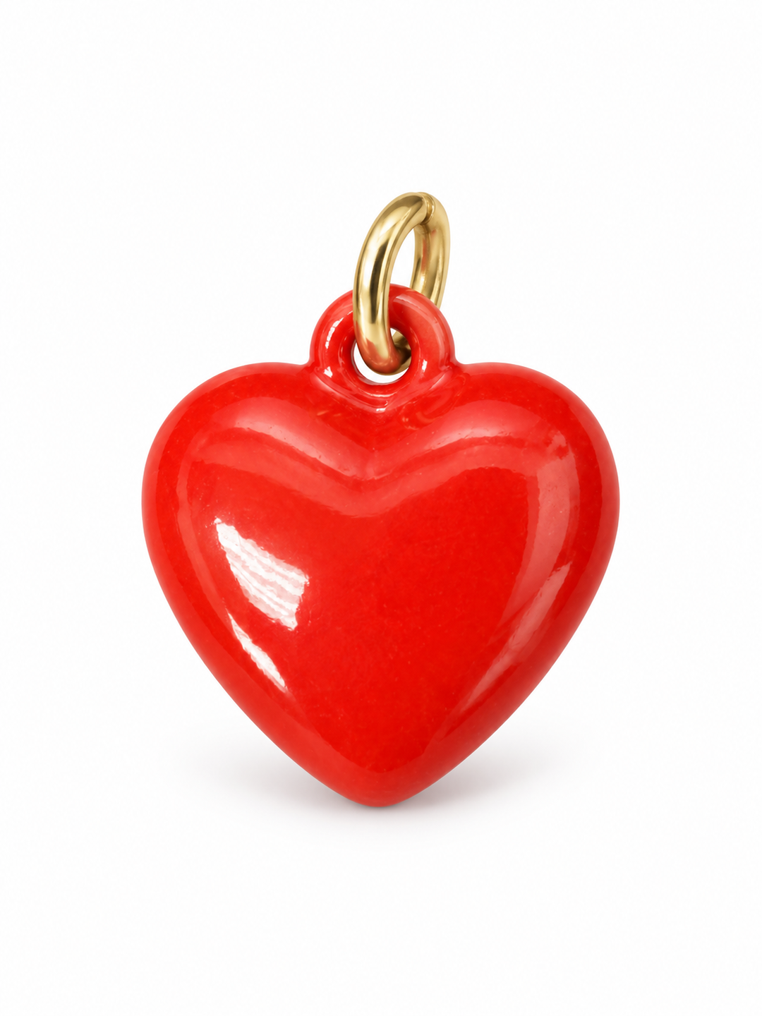 Enamel Heart Charm