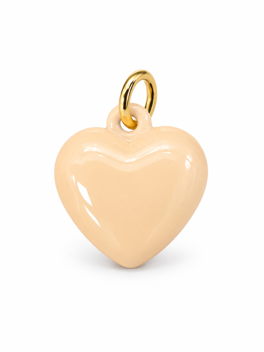 Enamel Heart Charm