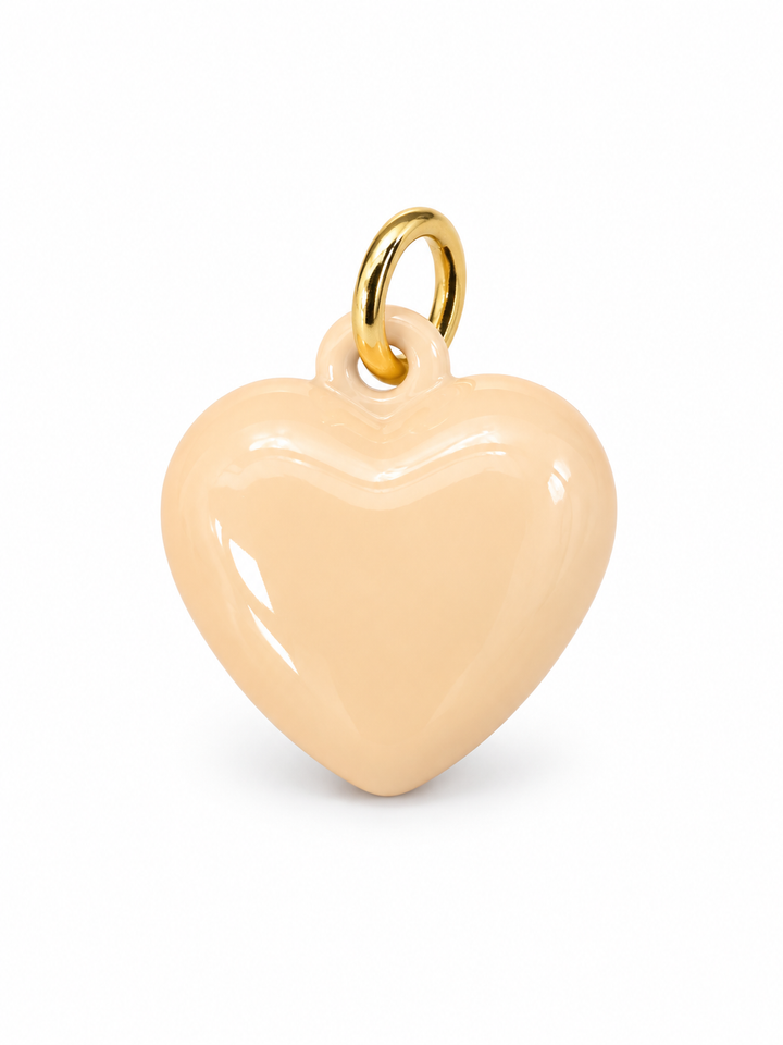 Enamel Heart Charm