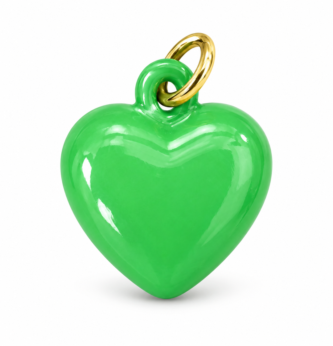 Enamel Heart Charm