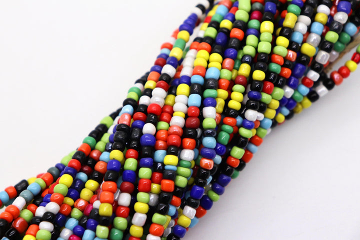 African Glass Seed Beads