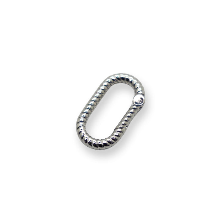 Texture Spring Gate Rings 22mm