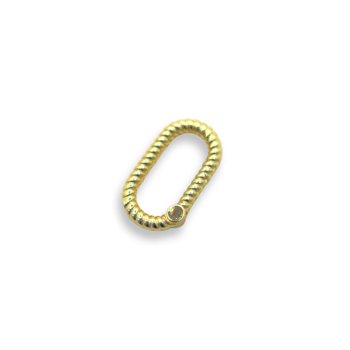 Texture Spring Gate Rings 22mm