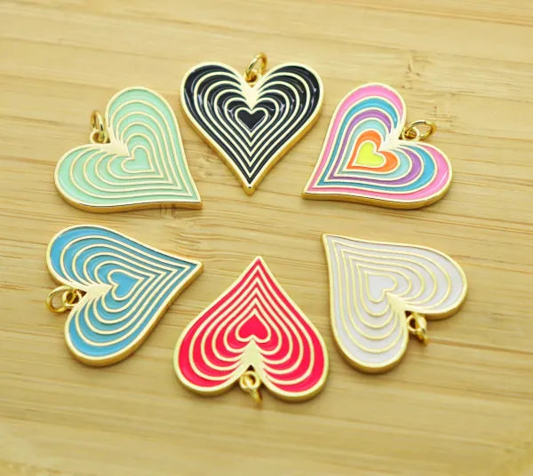 Groovy Neon Heart Pendant