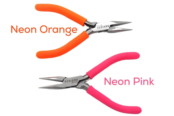 DESIGNS WIRE NEON COLLECTION PLIERS | CHAIN NOSE PLIER