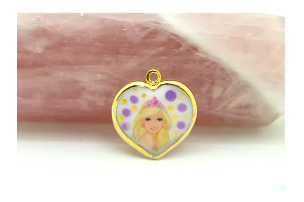 MURANO GLASS BARBIE PENDANT | 35MM| ONE UNIT 1X | FREE GIFT