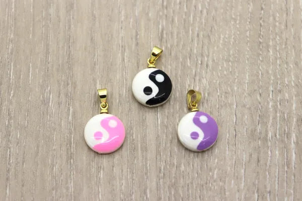 Ying-Yang Pearl Pendant