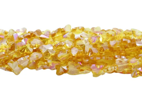 BUTTERFLY CRYSTALS 15MM | ONE STRAND 30 BEADS