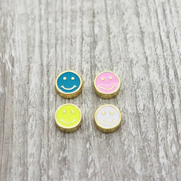 Happy Face Slider Bead