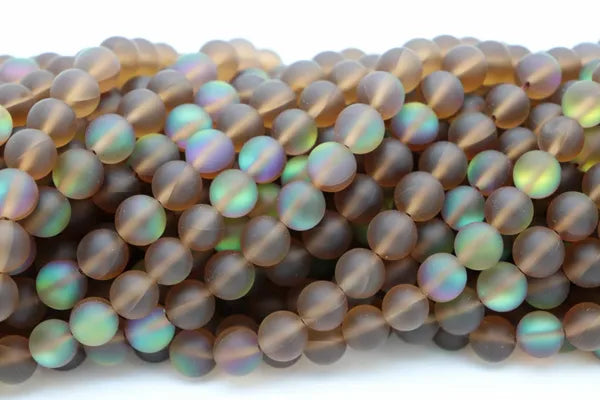 Mermaid Matte Glass Beads