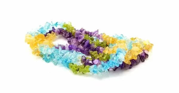 Natural Gemstones Chips Strands