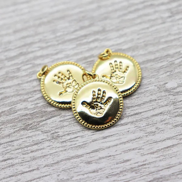 Baby Hand Print Pendant