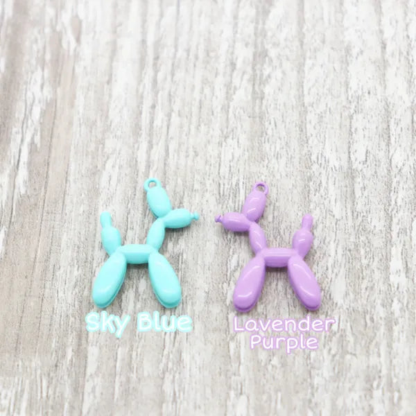 Colorful Balloon Dog Charm