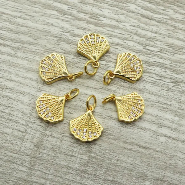 Scallop Shell Charm