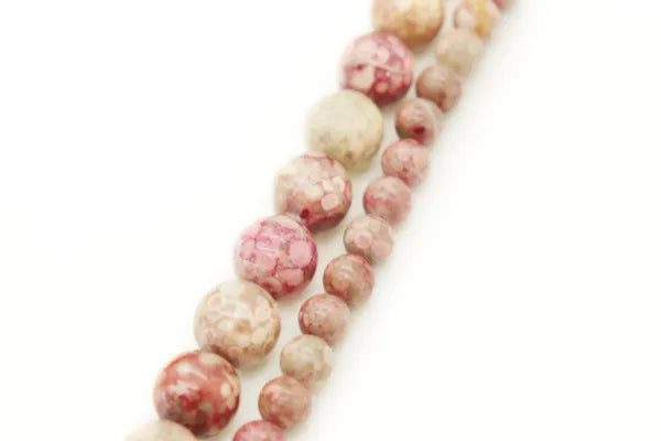 Semi-Precious Round Jasper Round Smooth Beads