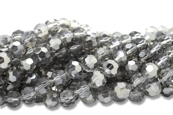 FACETED SWAROVSKI CUT CRYSTAL 12MM/ APPROX 25 PIECES