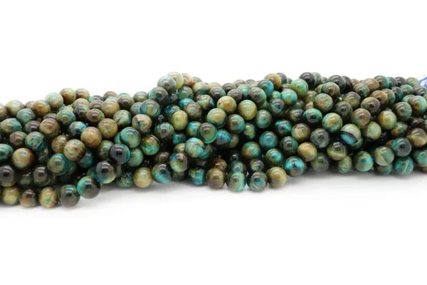 Tiger's Eye Round Smooth Beads