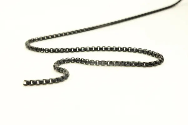 ENAMEL PLATED SQUARE CHAIN 3MM | ONE FOOT