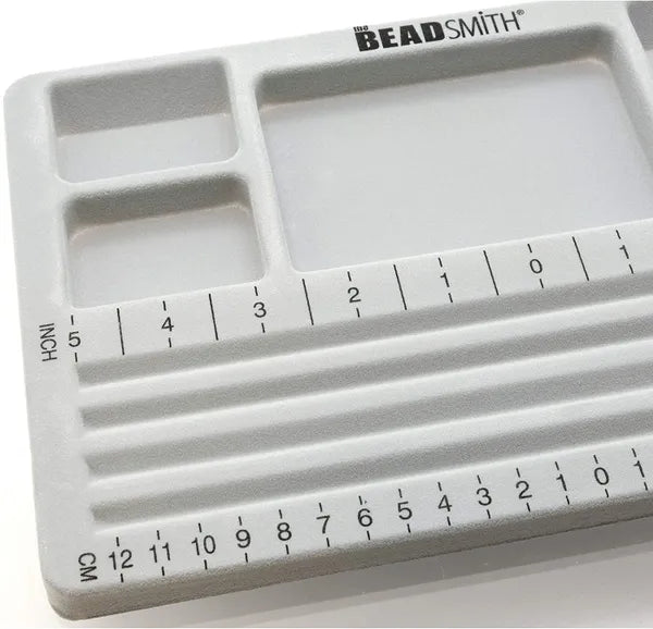 THE BEADSMITH- MINI BEAD BOARD WITH LID 7.75 X 0.75 X 11.75 INCHES