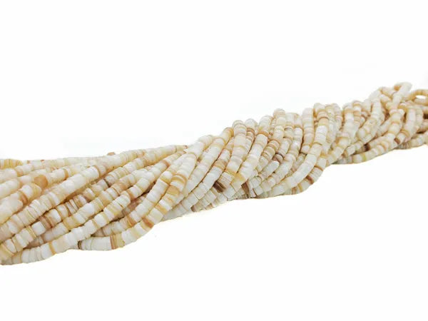 6mm /8mm Puka Shells Heishi Beads