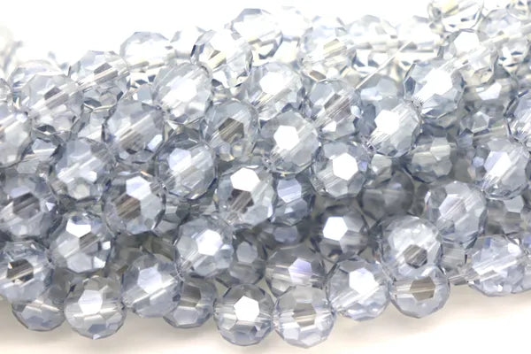 FACETED SWAROVSKI CUT CRYSTAL 12MM/ APPROX 25 PIECES