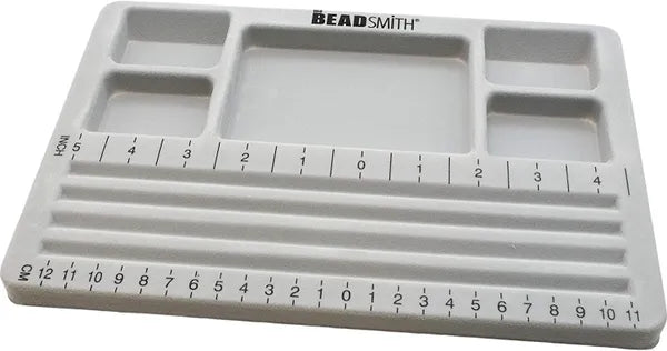 THE BEADSMITH- MINI BEAD BOARD WITH LID 7.75 X 0.75 X 11.75 INCHES