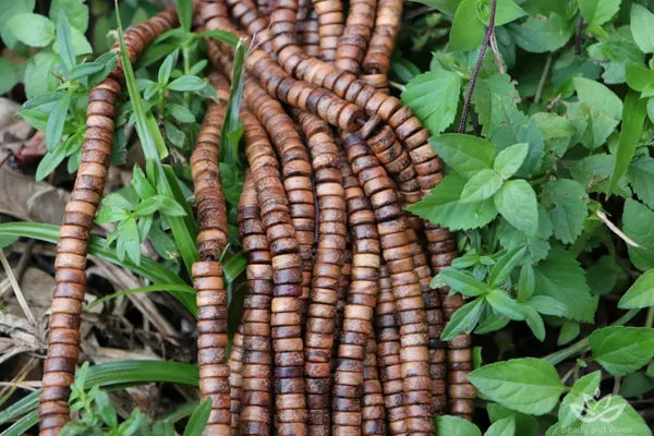 Natural Puka Round Wooden Beads